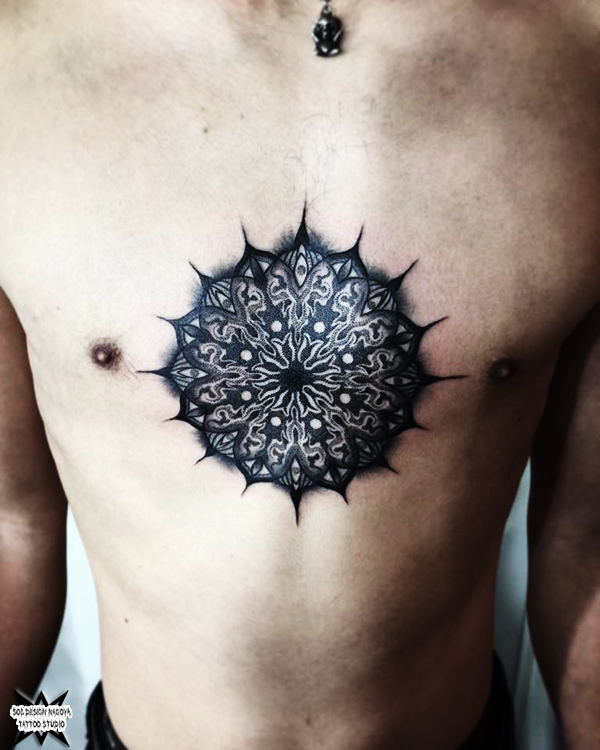 大須　タトゥー　トライバル